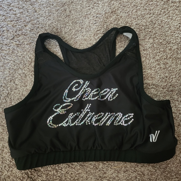 Black Women's Sports Bra - Picture 1 of 1